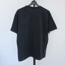 O544 2000年代製 プリント 半袖 Tシャツ■00s Mサイズくらい ブラック 黒 古着 アニマル エロ アート アメカジ トップス 90s_画像2