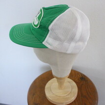 CAP61 90sビンテージ WELDERSSERVICE メッシュキャップ■1990年代製 表記7 グリーン 緑 hat ハット 帽子 古着 古着卸 オールド 激安 希少_画像4