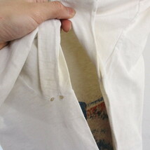 O549 90sビンテージ STEDMAN 半袖プリントTシャツ USA製■1990年代製 表記XLサイズ ホワイト 白 サーフ アメカジ 古着 古着卸 激安 希少_画像7