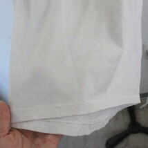 O549 90sビンテージ STEDMAN 半袖プリントTシャツ USA製■1990年代製 表記XLサイズ ホワイト 白 サーフ アメカジ 古着 古着卸 激安 希少_画像9