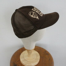 CAP79 80sビンテージ ケンタッキー メッシュキャップ■1980年代製 ブラウン アメカジ ストリート HAT ハット 帽子 古着 古着卸 オールド_画像5