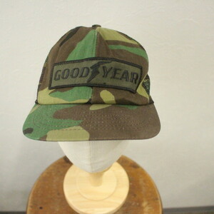 CAP126 80sビンテージ SWINGSTER メッシュキャップ■1980年代製 グリーン 緑 USA GOODYEAR HAT ハット 帽子 アメカジ ストリート 古着