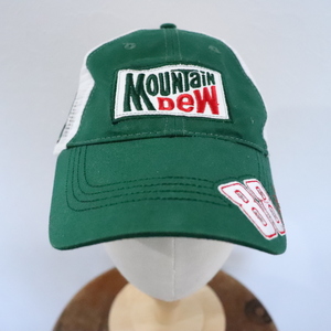 CAP185 2000年代製 WINNERSCIRCLE メッシュキャップ■00s グリーン レーシング MOUNTAINDEW Hat ハット キャップ 帽子 アメカジ ストリート