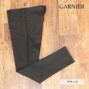 春夏/GARNIER/3Lサイズ/テーパード パンツ ハリ コシ◎ 無地 ベーシック 定番 万能 日本製 アメカジ サーフ 新品/黒/ブラック/ig136/