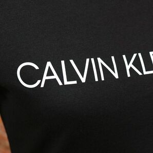 1円/春夏/CALVIN KLEIN JEANS/Lサイズ/J20J207879 ロゴ 半袖 カットソー カルバン クライン ジーンズ 新品/黒/ブラック/iz442/の画像4