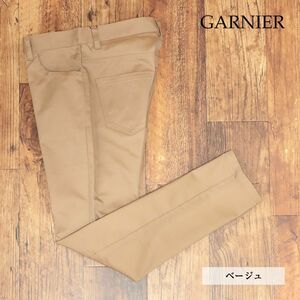 春夏/GARNIER/3Lサイズ/テーパード パンツ ハリ コシ◎ 無地 ベーシック 定番 万能 日本製 アメカジ サーフ 新品/ベージュ/ig136/