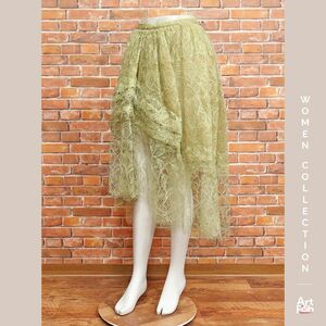 1円/春夏/ERMANNO SCERVINO/IT40サイズ/訳 レース フレア