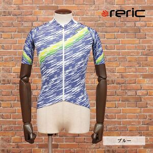  spring summer /reric/M size / cycle jersey . water speed . waterproof UV ASTERIA& mug ns mesh . what . made in Japan short sleeves new goods / blue / blue /ib288/