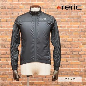 春夏/reric/Sサイズ/国産ウインドブレーカー 撥水 軽量 静電気防止 持ち運びに便利◎ 背中ベンチレーション 新品/黒/ブラック/ib298/