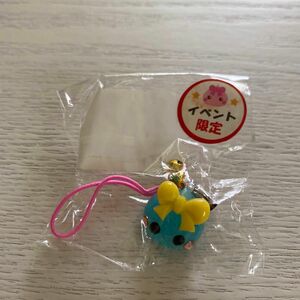 【イベント限定品】ほっぺちゃん、ブルー系 、ストラップ