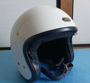 美品 SHOEI J.O ホワイト Lサイズ ショーエイ ジェット ヘルメット ジェイ オー JO 