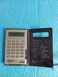 SHARP ELSI MATE EL-408 calculator Showa Retro sharp 