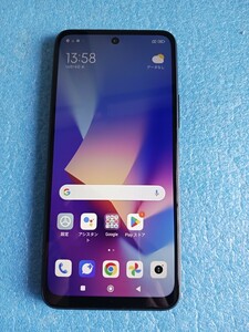 新品同様 送料込 Redmi Note 10 JE XIG02 SIMフリー グレー 利用制限〇 SIMロック解除済み 白ロム レッドミー ノート テン ジェイイー 2