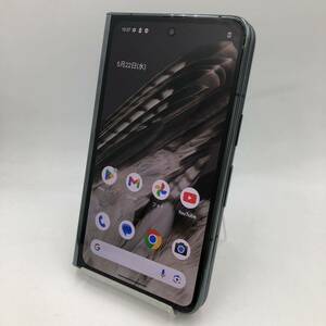 【ジャンク】 Google Pixel Fold 12GB / 256GB オブシディアン 5G対応 DualSIM docomo 判定〇 SIMフリー Android