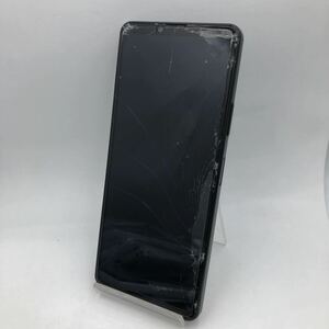 【ジャンク】 SONY Xperia10Ⅳ A202SO 128GB ブラック SoftBank 利用制限○ 画面割れ 液漏れ タッチ不良 パーツ取りに 初期化済