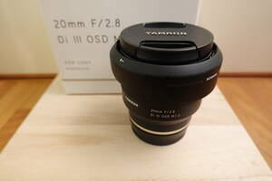 TAMRON 20mm F/2.8 Di III OSD M1:2 美品