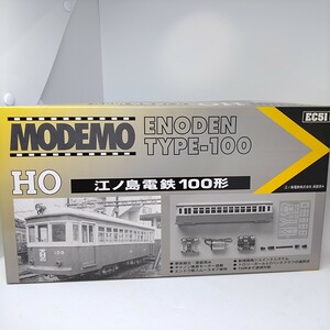 MODEMO モデモ HO 江ノ島電鉄　100形　EC51　※未開封のためモーターの動作確認はしておりません。　※外箱スレあり　②