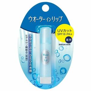 ウオーターインリップ薬用スティックUV n UVカットSPF18PA+ 3.5g