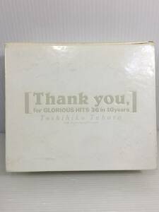 Thank you for GLORIOUS HITS 36 in 10 years　田原俊彦　［CD3枚組］　※BOX汚れ・傷みあり　※動作未確認　【D-03】