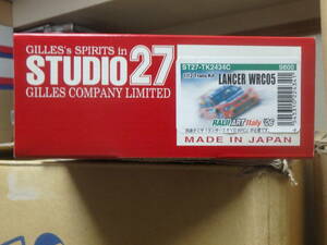 スタジオ27 TK2434C 1/24 ミツビシ・ランサー WRC05 ラリーアートイタリー '06 レジン製トランスキット 未組立品