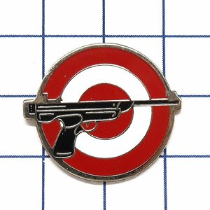 DKG★ PINS ピンズ ピンバッチ ピンバッジ ピンバッヂ P2435　射的　銃　的