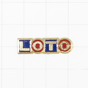 DKG★ PINS ピンズ フランス 雑貨 ピンバッチ ピンバッジ ピンバッヂ P707　LOTO　ロト　宝くじ