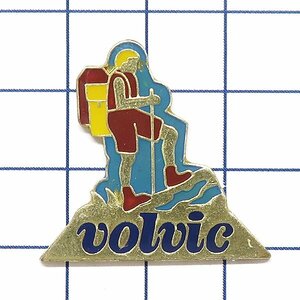 DKG★ PINS ピンズ ピンバッチ ピンバッジ ピンバッヂ P2355　volvic　ボルヴィック　登山　ミネラルウォーター　水