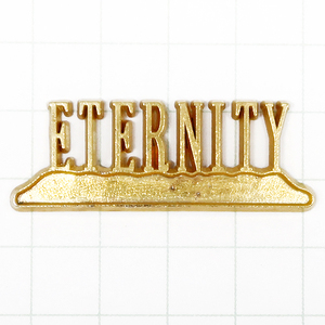 ★DKG★PINS ピンズ フランス 雑貨 ピンバッチ ピンバッジ ピンバッヂ P661　ETERNITY　エタニティ　アルファベット　大文字