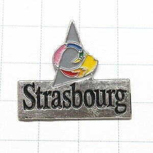 DKG★ PINS ピンズ ピンバッチ ピンバッジ ピンバッヂ P1985　Strasbourg　ストラスブール　フランス　街　町