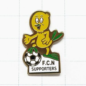 DKG★ PINS ピンズ ピンバッチ ピンバッジ ピンバッヂ P1911　F.C.N SUPPORTERS　FC ナント FCナント　サポーターズ　ひよこ