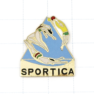 DKG★ PINS ピンズ ピンバッチ ピンバッジ ピンバッヂ フランス P1526　SPORTICA　スポルチカ　スポーツ　新体操　水泳