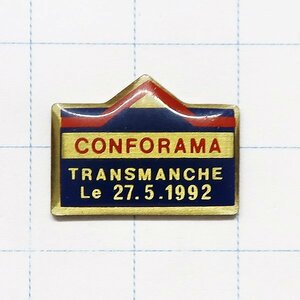 DKG★ PINS ピンズ ピンバッチ ピンバッジ ピンバッヂ P2222　CONFORAMA　TRANSMANCHE