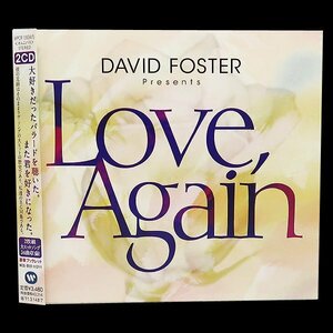 DKG★送料無料★ DAVID FOSTER Presents Love Again デヴィット・フォスター LOVE , AGAIN オムニバス CD2枚組 全34曲 2010年度盤 CD