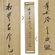 DKG★ 大徳寺 西垣宗興 肉筆 一行書 掛軸 『 松無古今色 』 掛け軸 共箱 付き_画像3