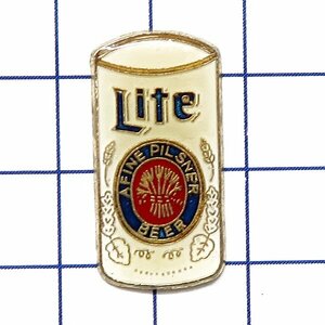 DKG★ PINS ピンズ ピンバッチ ピンバッジ ピンバッヂ P2698　Miller Lite ミラーライト ライトビール PILSNER BEER ピルスナー ビール