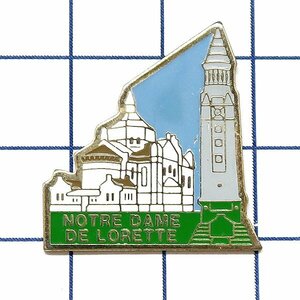 DKG★ PINS ピンズ ピンバッチ ピンバッジ ピンバッヂ P2414 NOTRE DAME DE LORETTE ノートルダム ノートルダム寺院 ローマ カトリック教会