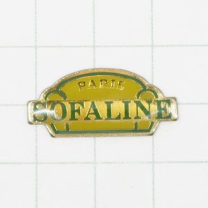 ★DKG★ PINS ピンズ フランス 雑貨 ピン ピンバッチ ピンバッジ ピンバッヂ フランスピンズ P214　SOFALINE 黄色いソファ家具 ソファ