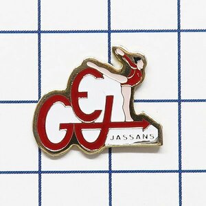 DKG★ PINS ピンズ ピンバッチ ピンバッジ ピンバッヂ P2550　GEJ JASSANS　新体操　女性　体操　選手　