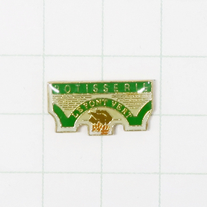 ★DKG★ PINS ピンズ フランス 雑貨 ピン ピンバッチ ピンバッジ ピンバッヂ フランスピンズ P164 ROTISSERIE LE PONT VERT ロティサリー