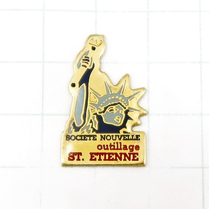 DKG★ PINS ピンズ ピンバッチ ピンバッジ ピンバッヂ フランス P1128　ST.ETIENNE セイント・エティエンヌ　スパナを持った自由の女神