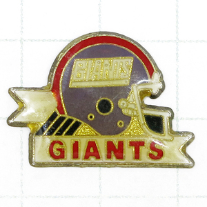 ★DKG★PINS ピンズ フランス 雑貨 ピンバッチ ピンバッジ P470　GIANTS ニューヨーク ・ ジャイアンツ アメフト アメリカンフットボール