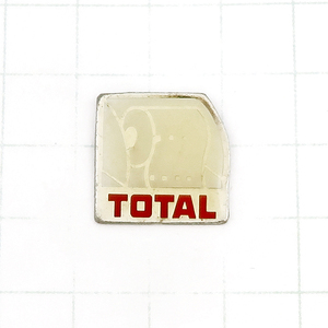 DKG★PINS ピンズ フランス 雑貨 ピンバッチ ピンバッジ P1407　TOTAL トタル 石油 燃料会社 ガゾリン トイレットペーパー