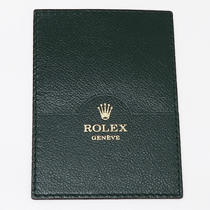 DKG★送料無料 BRC5★ 美品 ROLEX ロレックス 純正 カードケース カードカバー カードホルダー 純正品 付属品　0101.40.05