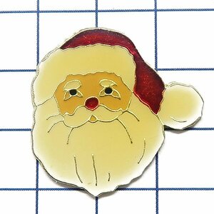 DKG★ PINS ピンズ ピンバッチ ピンバッジ ピンバッヂ P2663　クリスマス　サンタクロース　顔　サンタ　Christmas　Xmas