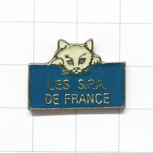 DKG★ PINS ピンズ ピンバッチ ピンバッジ ピンバッヂ P2071　LES S.P.A.　DE FRANCE　ねこ　猫　キャット