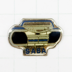 ★DKG★PINS ピンズ フランス 雑貨 ピンバッチ ピンバッジ ピンバッヂ P543　SABA ラジカセ ラジオカセット