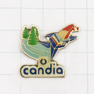 DKG★ PINS ピンズ ピンバッチ ピンバッジ ピンバッヂ フランス P1043　candia　乳製品　乳製品会社　カンディア　チーズ