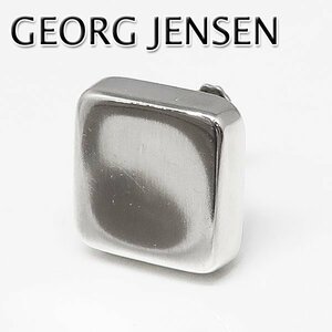 DKG★送料無料★ GEORG JENSEN ジョージジェンセン 925S イヤリング 191 片方のみ ジョージ ジェンセン SV925 シルバー 四角 スクエア 北欧