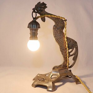 DKG★ ヴィンテージランプ にわとり 卓上 ランプ 照明 鶏 テーブルランプ 卓上ランプ 高さ28㎝