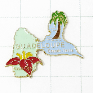 ★DKG★PINS ピンズ フランス ピンバッチ ピンバッジ ピンバッヂ P440　GUADELOUPE グアドループ　グランド・テール島　バステール